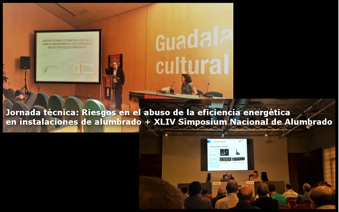 Ponencia sobre eficiencia energética en instalaciones de alumbrado