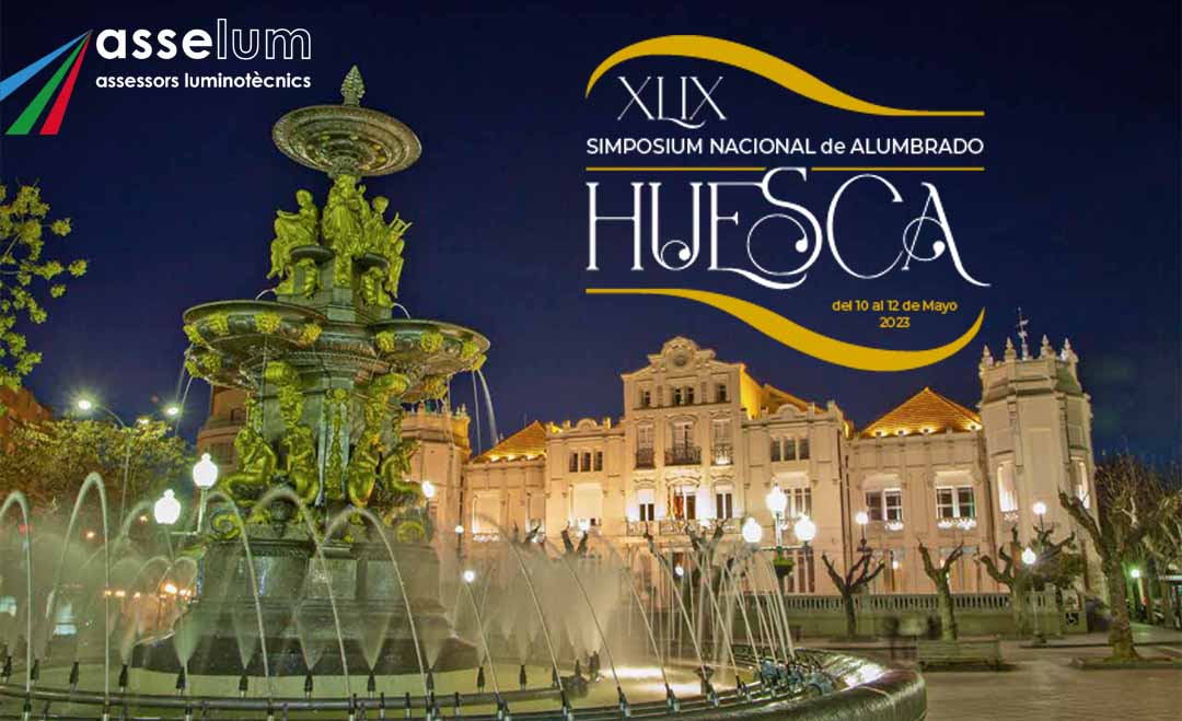 Asselum participa en el XLIX Simposium del alumbrado Huesca 2023