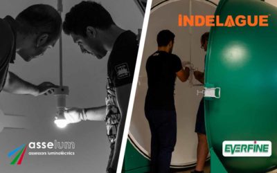 Asselum implementa el nuevo laboratorio de iluminación de Indelague